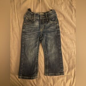 Wrangler Boys Blue Faded Stretch Jeans